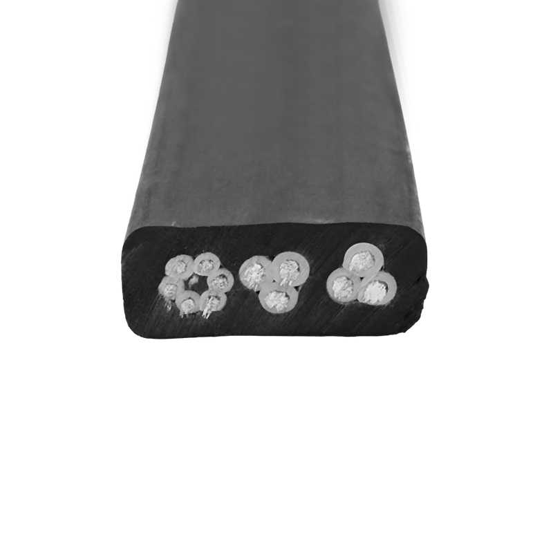 Medium flat generell gummikabel